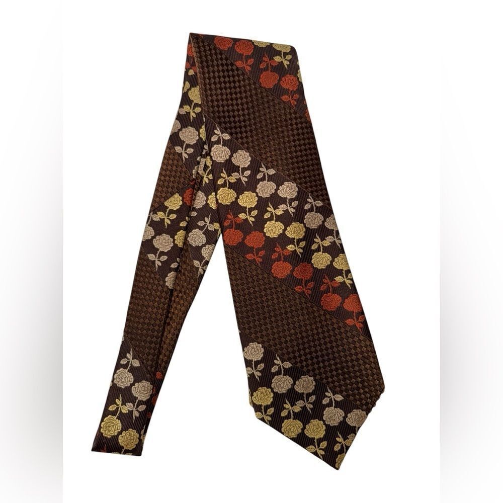 Vintage Damon Floral Patterned Tie